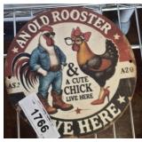 ROOSTER SIGN