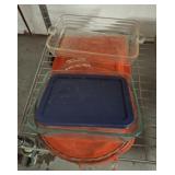 CASSEROLES AND TRAVEL PYREX