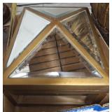 BEVELED MIRROR DRESSER BOX