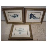 FRAMED AND MATTED DCOR PRINTS 10X12