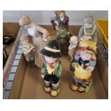 ASSORTED FIGURINES