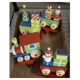 TRAIN STOCKING HOLDERS