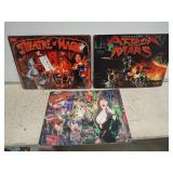 ASSORTED METAL SIGNS 16X12