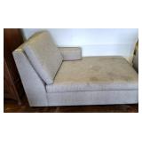 CHAISE LOUNGE UPHOLSTERED 62IN