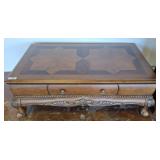 INLAID TOP COFFEE TABLE