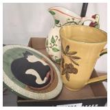 PITCHERS AND SAKURA PLATTER