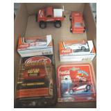 ASSORTED COCA COLA MINIATURES, DIE CAST