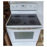 WHIRLPOOL ELECTRIC GLASS TOP STOVE *WORKING