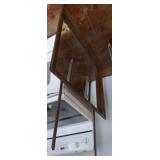 CHERRY WOOD DRESSER MIRROR