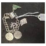 STERLING CHARM BRACELET