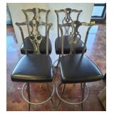 STAINLESS SWIVEL TOP BARSTOOLS