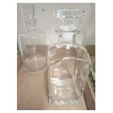 2 PC DECANTERS, HARLEY DAVIDSON