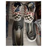 HEY DUDES AND VANS 4.5