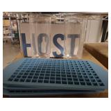 CASE OF HOST SILICONE ICE TRAYS AND GLASSES