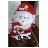 LIGHTED SANTA DCOR 32IN