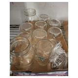 ASSORTED MASON JARS