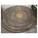 HAMMERED ALUM/COPPER DCOR 16IN