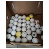 GROUP OF GOLF BALLS