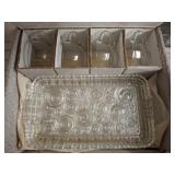 SERVA SNAK GLASS SNACK SET