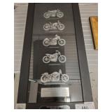 HARYLEY DAVIDSON PLAQUE 26IN