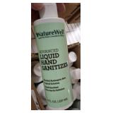 NATUREWELL LIQUID HAND SANITIZERS 3 CASES OF 12