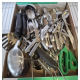 ASSORTED SILVERWARE, FLAT WARE