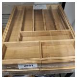 BAMBOO FLATWARE ORGANIZERS