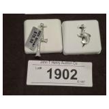 925 CROSS AND FISH CHARMS