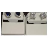 2 PAIR 925 EARRINGS