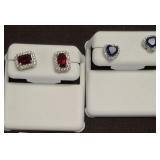2 PAIR 925 EARRINGS