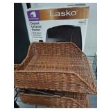 LASKO HEATER, DESK TOP ORGANIZER