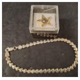 PIN AND 925 BRACELET