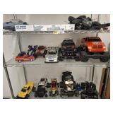 GROUP- RC CONTROLLERS, CARS, MIDWAY, PLANE