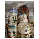 DECORATIVE HARLEQUIN MASKS