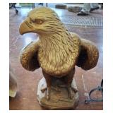 CHALK STYLE DECORATIVE EAGLE 10X18