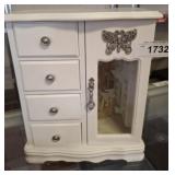 COSTUME JEWELRY AND DRESSER BOX