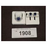 925 RING AND EARRING