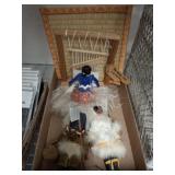 VINTAGE NAVAJO DOLLS, MISC WEAVER DOLL