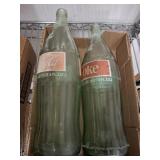 LARGE QT VINTAGE COKE BOTTLES