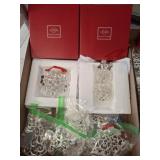 LENOX CHRISTMAS ORNAMENTS