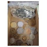 FOLDING KNIVES, CHALLENGE COINS