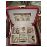 COSTUME JEWELRY AND DRESSER BOXES