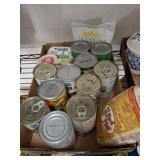 ASSORTED CANNED FOODS
