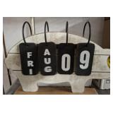 PIG CALENDAR, WALL DECOR