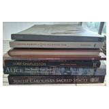 ASSORTED CHARLESTON COFFEE TABLE BOOKS