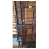 WROUGHT IRON BOOK SHELF