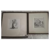 2 PC SIGNED PRINTS