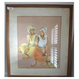 QUATTLEBAUM SIGNED PRINT 28X32