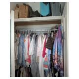 CONTENTS OF CLOSET, LUGGAGE, MISC