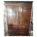 ANTIQUE BREAK DOWN ARMOIRE